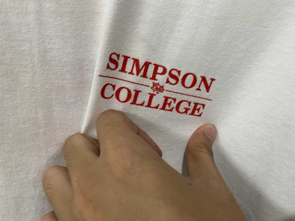 Vintage Vintage Simpson College Shirt - image 5