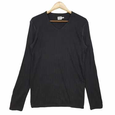 Armani ARMANI Collezioni V-Neck Long Sleeve Shirt… - image 1