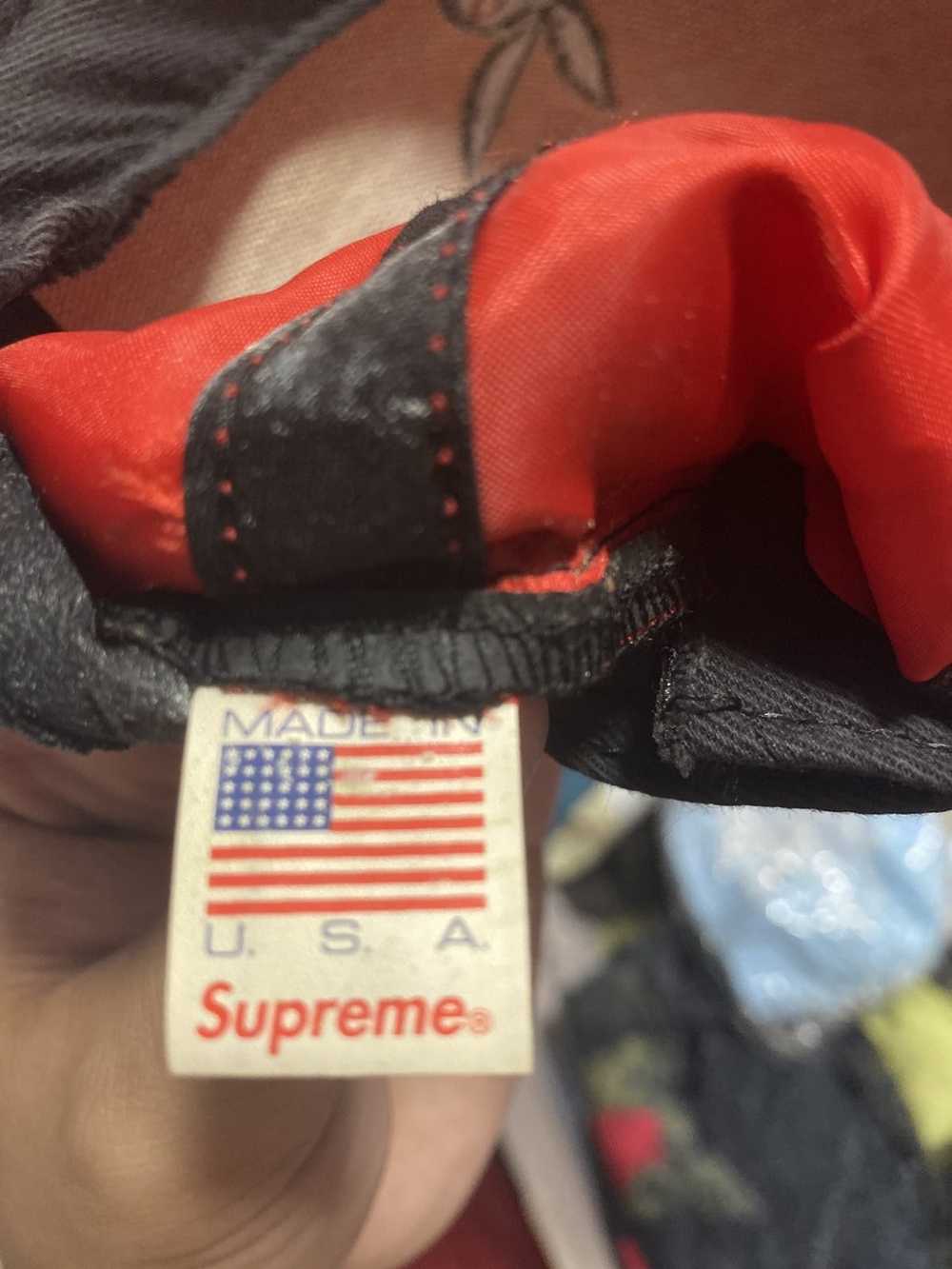 Supreme Ss16 playboy satin 5 panel hat - image 7