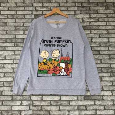Peanuts × Vintage Peanuts snoopy sweatshirt pullo… - image 1