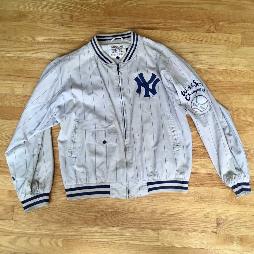 Mirage NY Yankees 1927 World Series Vintage Jacket - image 2