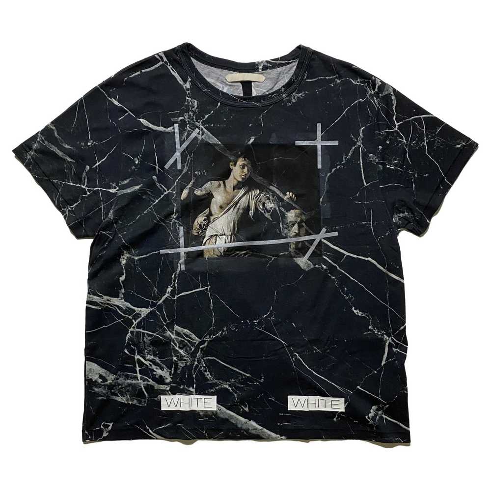 Off-White Off White Caravaggio Marble T-shirt - image 1