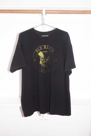 Vintage OLD MANS CLUB VTG DOUBLE SIDED GRAPHIC T S