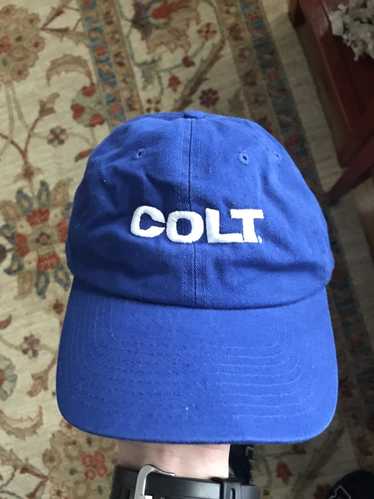 Vintage VTG COLT Firearms Promo Hat Cap Strapback 