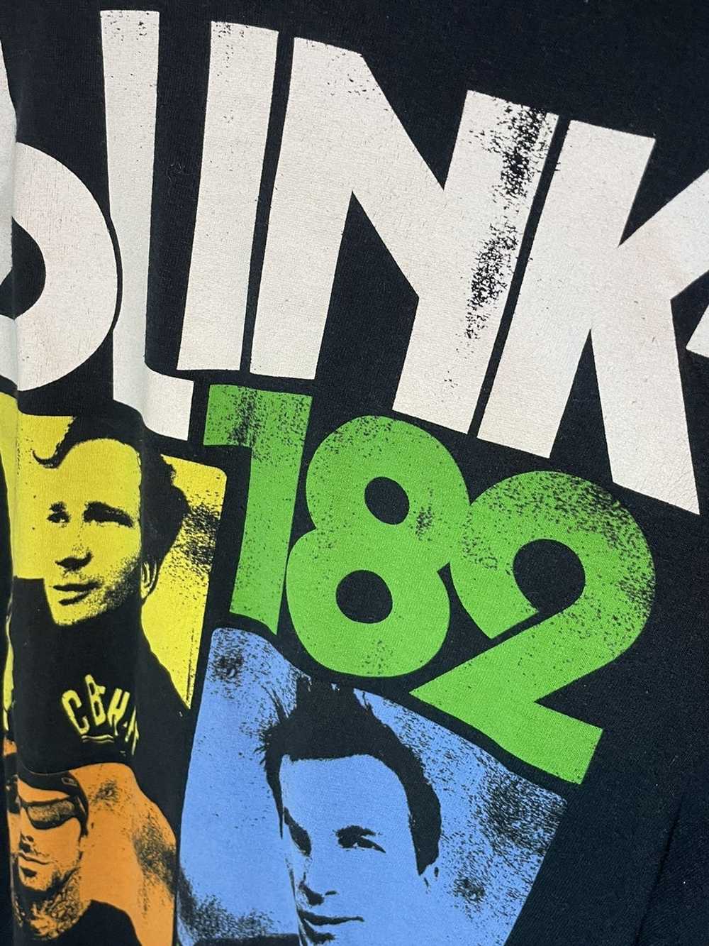 Band Tees 2011 Blink 182 all over print band tee … - image 3