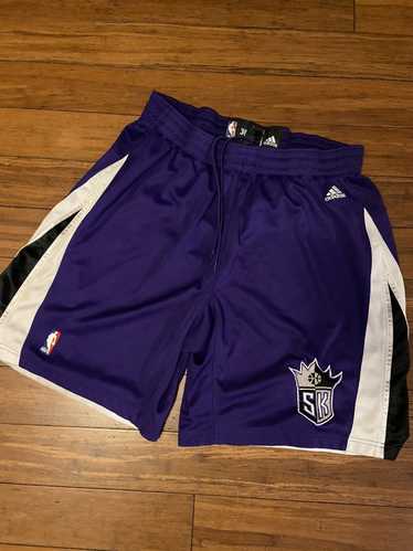 Authentic Adidas Sacramento Kings Pro Cut Team Issued Blank Away Jersey 2XL