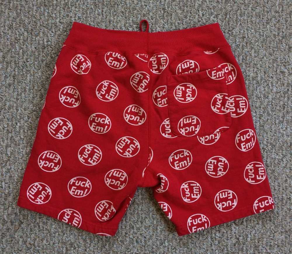 Supreme F/W 2014 Supreme Fuck 'Em Sweat Shorts si… - image 6