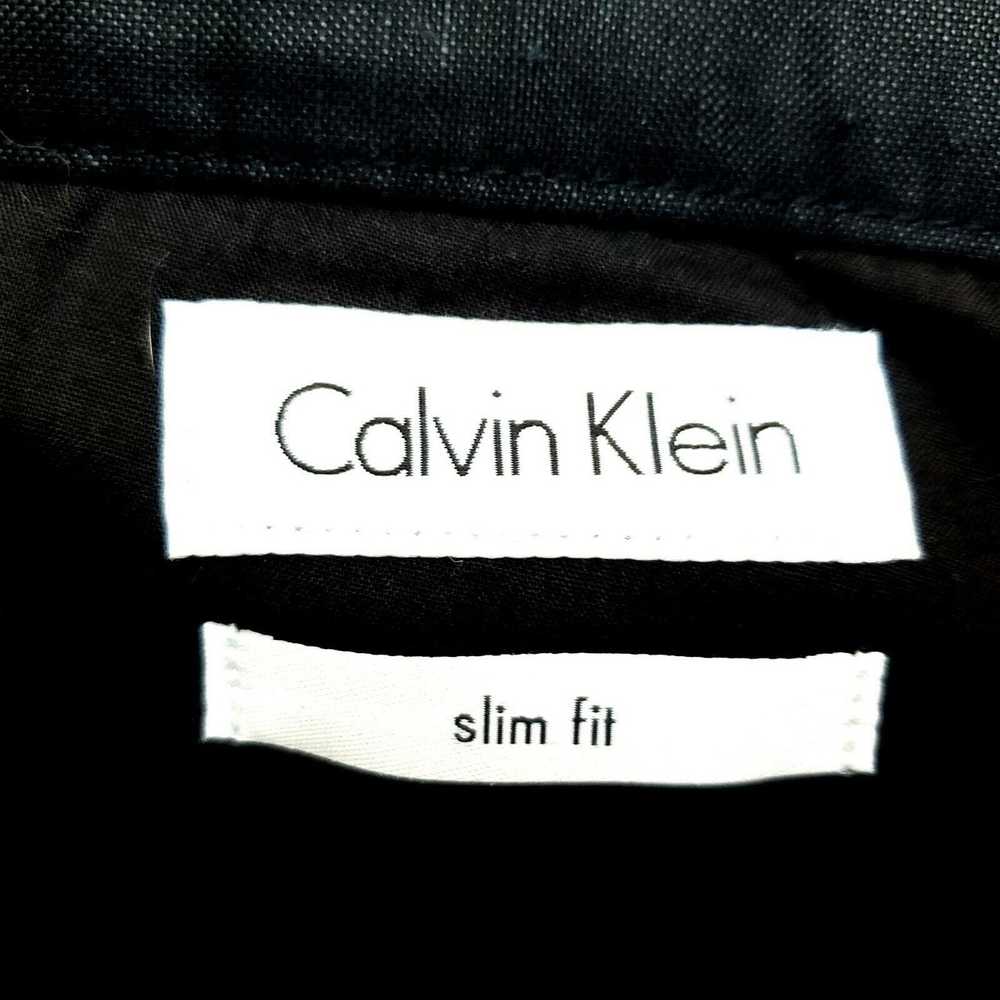 Calvin Klein Calvin Klein Slim Fit Linen Cotton D… - image 5