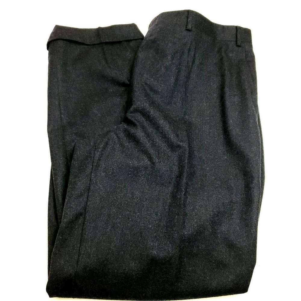 Canali Canali Heavy Wool Dress Pants 38/31 Gray M… - image 1
