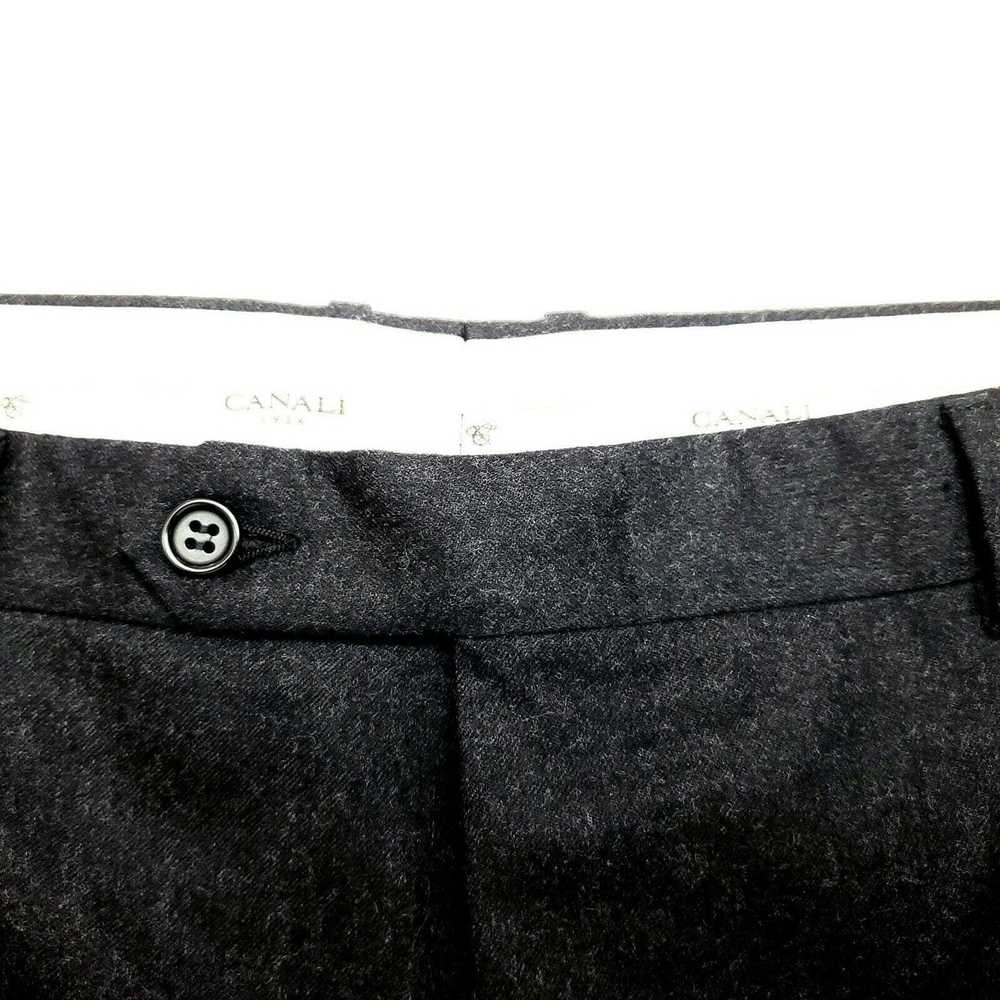 Canali Canali Heavy Wool Dress Pants 38/31 Gray M… - image 4