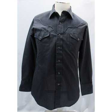 Other Kenny Rogers M Black Long Sleeve Western Sh… - image 1