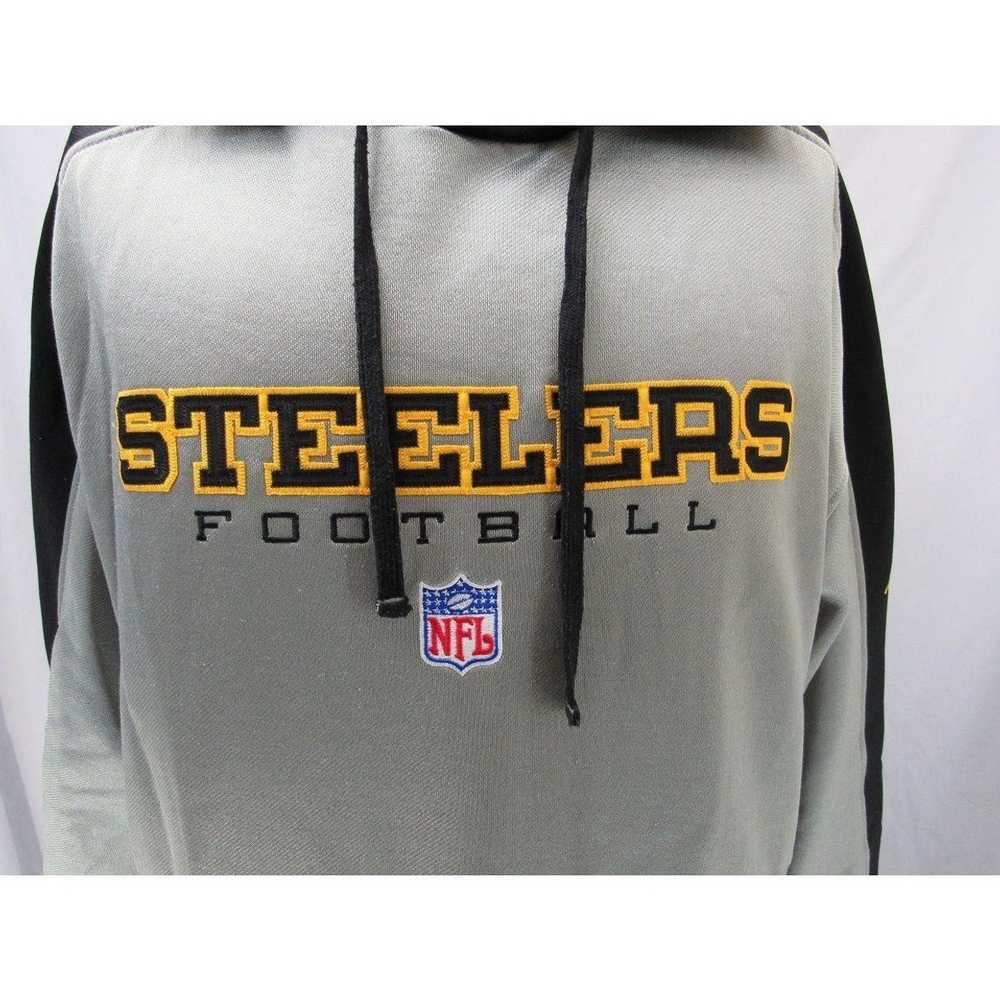 NFL Pittsburgh Steelers Black REEBOK Hoodie (XL)