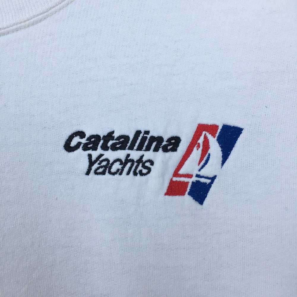 Catalina × Vintage Catalina yachts sweatshirt pul… - image 4