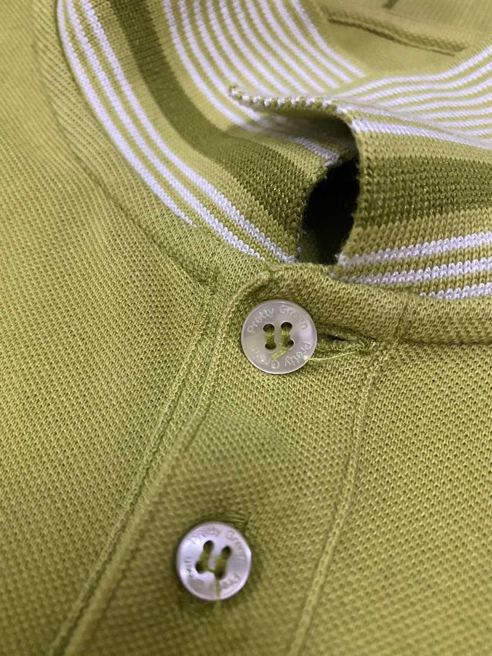 Pretty Green Pretty Green Tripped Pique Polo Shir… - image 10