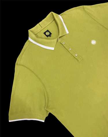 Pretty Green Pretty Green Tripped Pique Polo Shir… - image 1