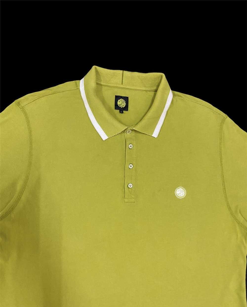 Pretty Green Pretty Green Tripped Pique Polo Shir… - image 2