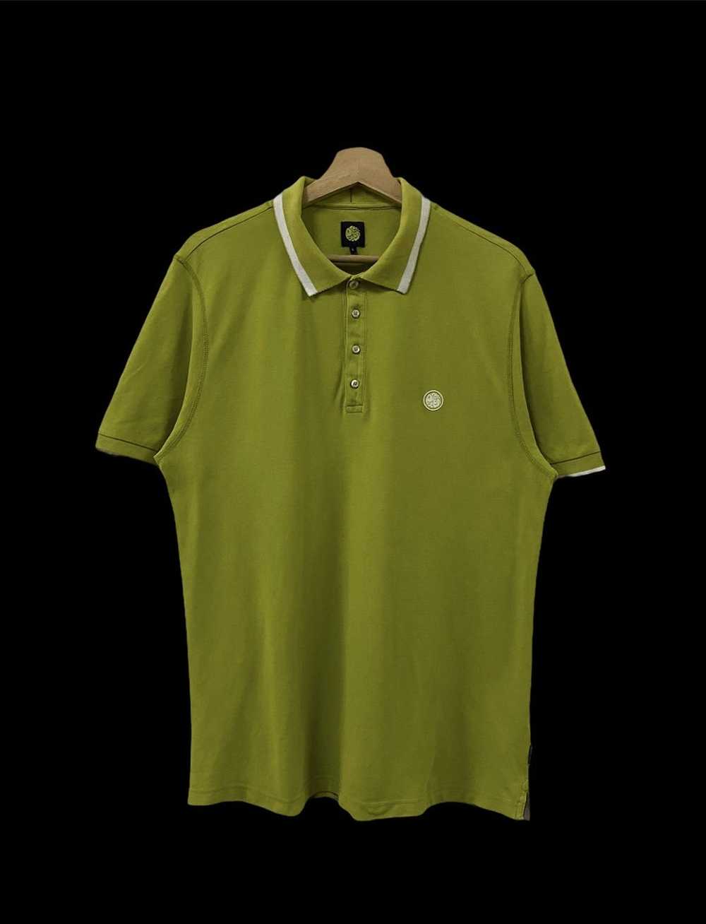 Pretty Green Pretty Green Tripped Pique Polo Shir… - image 3