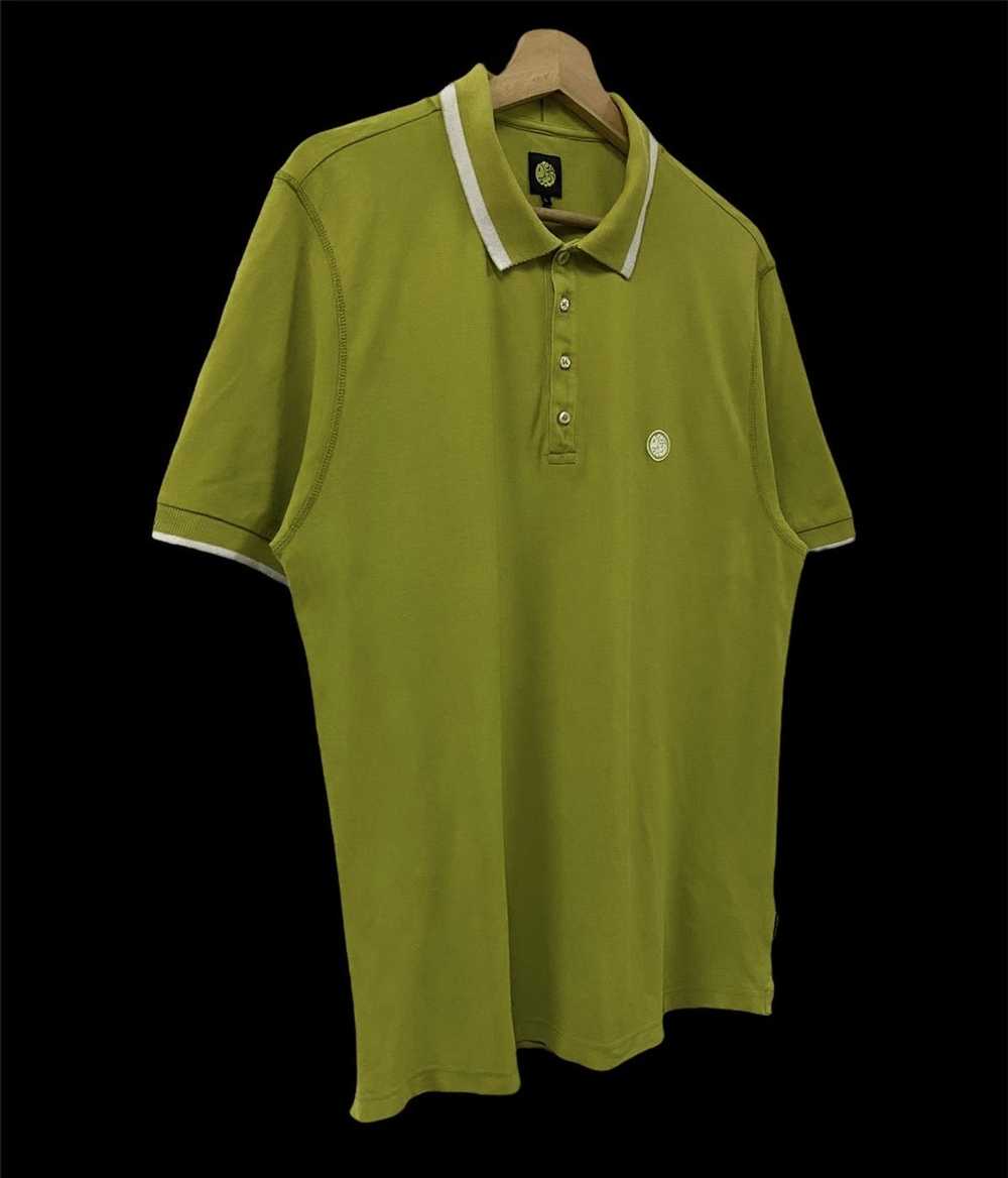 Pretty Green Pretty Green Tripped Pique Polo Shir… - image 5