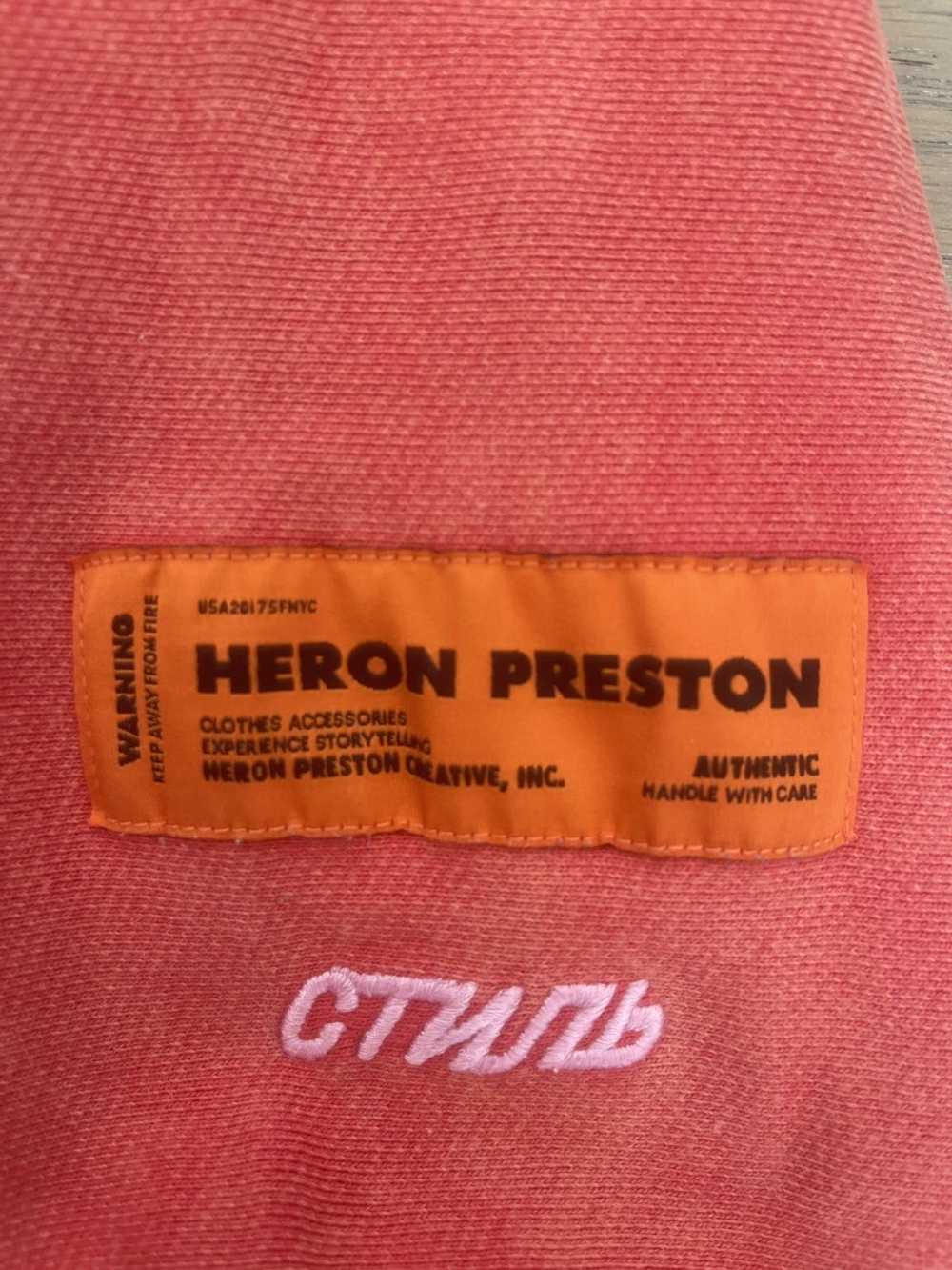 Heron Preston Heron Preston Sweater in Red - image 4