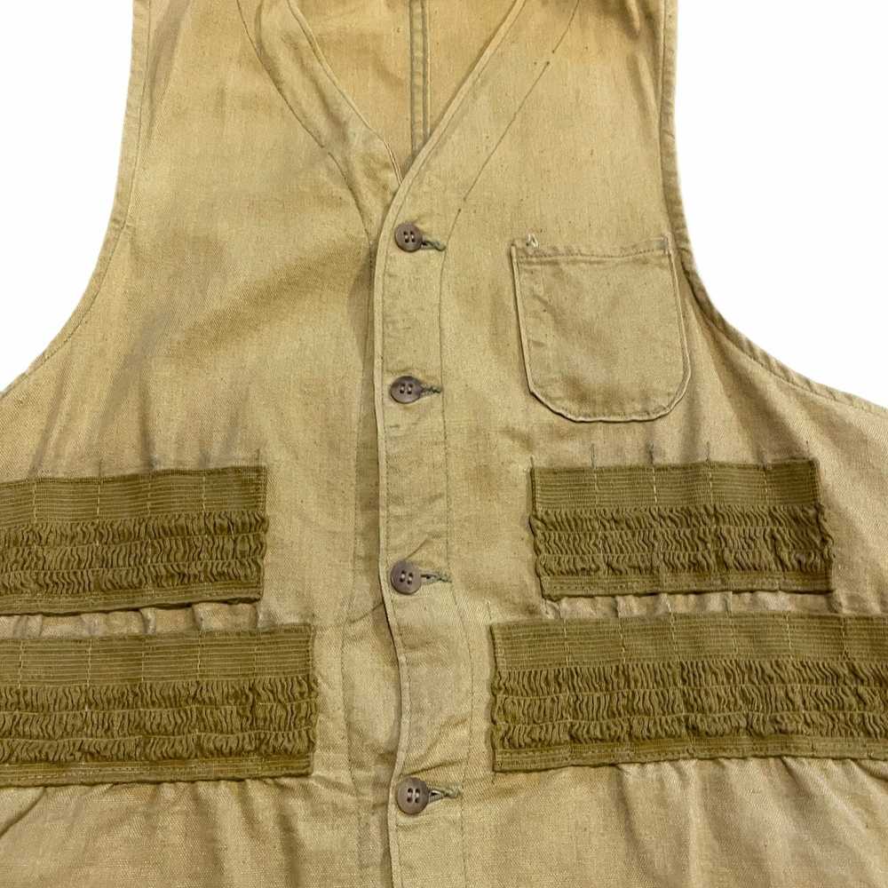 Vintage 40S VTG American Field Cotton Beige Hunti… - image 6