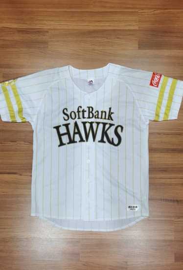 Retro Multi Autographed Signed NPB Fukuoka Softbank Hawks Knit Jersey –  Sugoi JDM