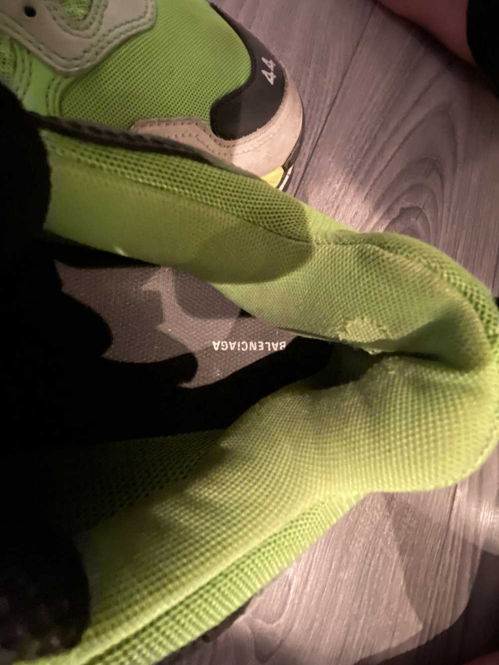Balenciaga Triple S Trainer RARE* neon green colo… - image 10