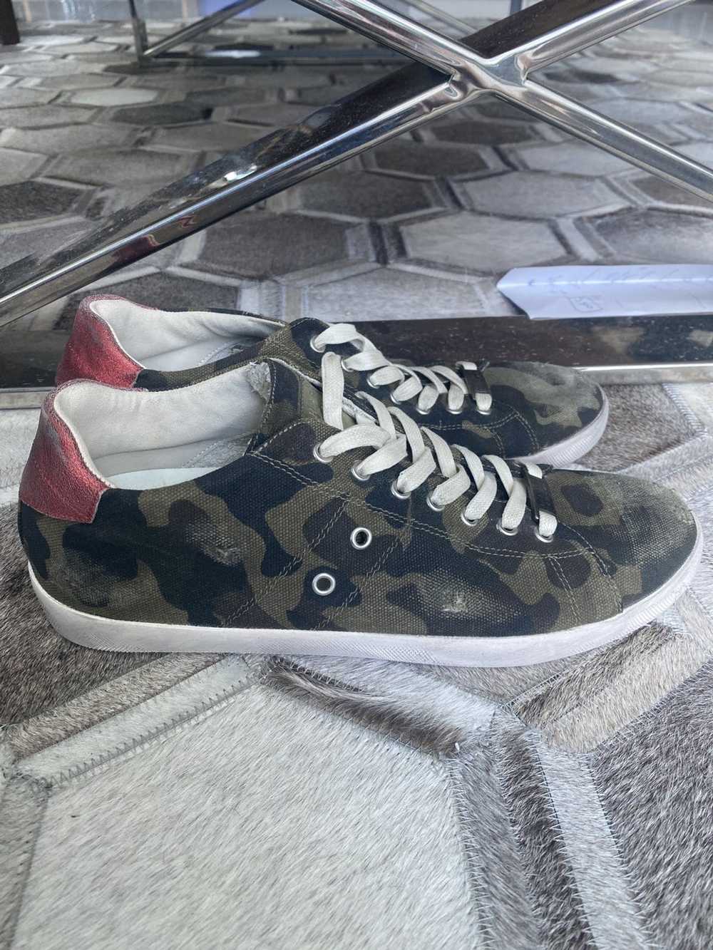 Leather Crown Camo low top - image 3