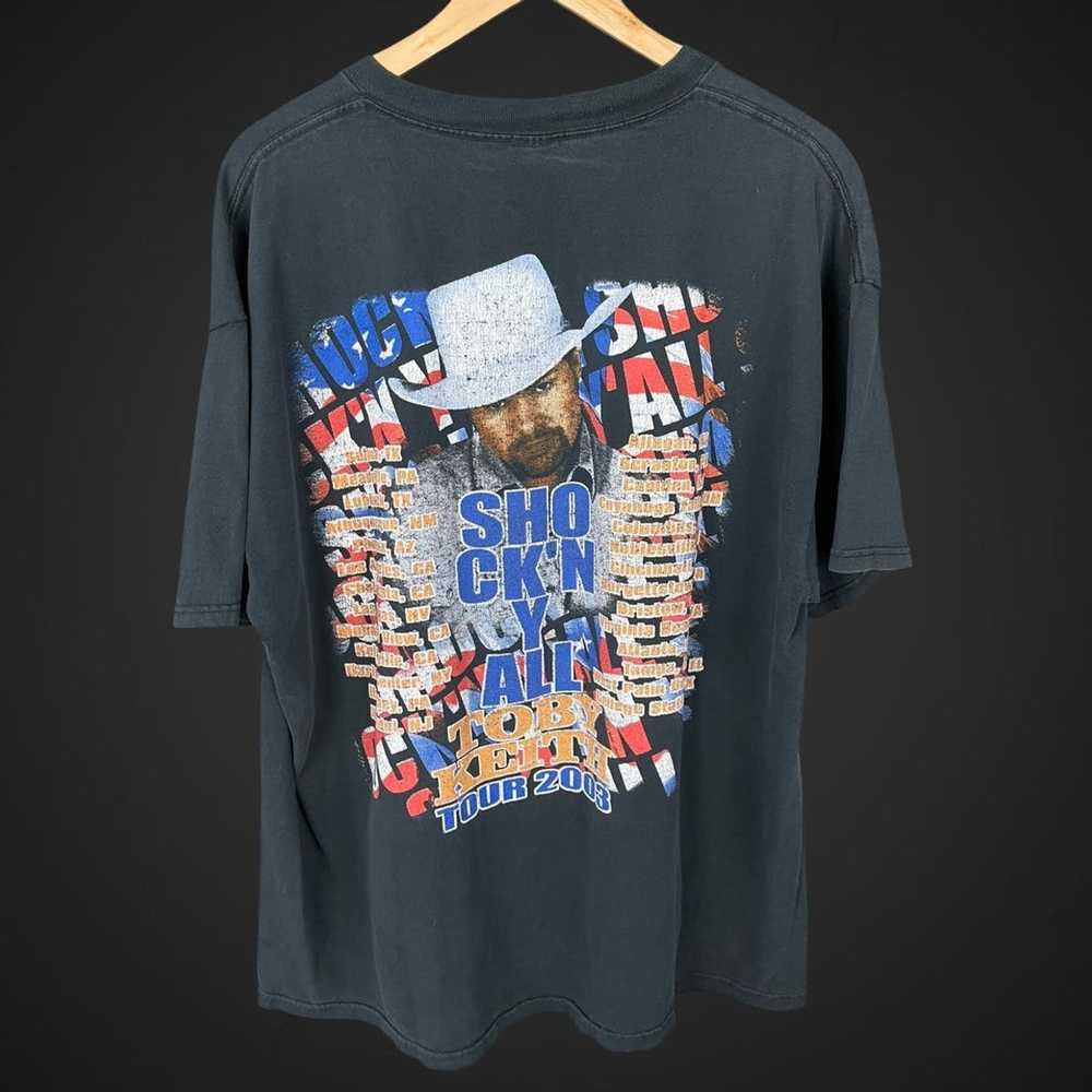 Band Tees × Vintage Vintage 2003 Toby Keith tour - image 2