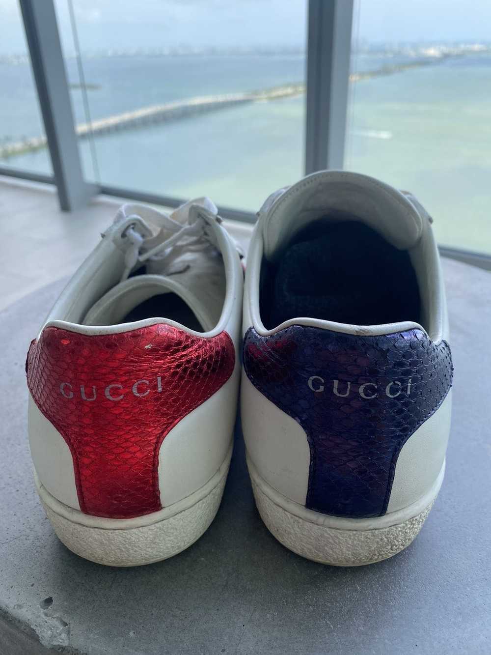 Gucci Gucci Ace Pineapple White Shoes - image 2