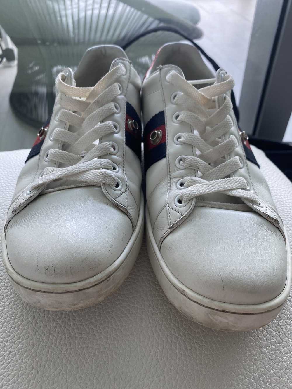 Gucci Gucci Ace Pineapple White Shoes - image 7