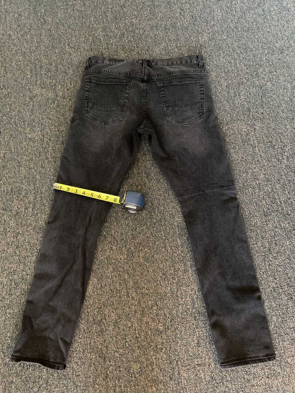 Pacsun 34/32 stacked skinny biker jean - image 2