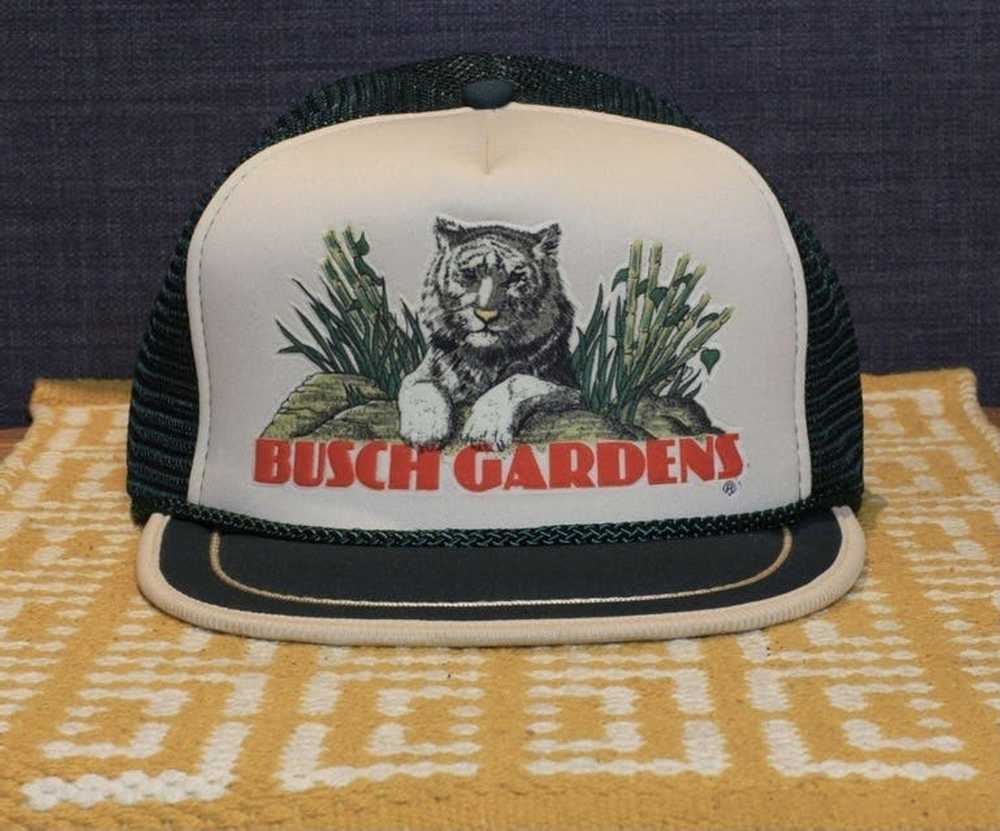 Vintage Busch Gardens Hat Rare - image 1