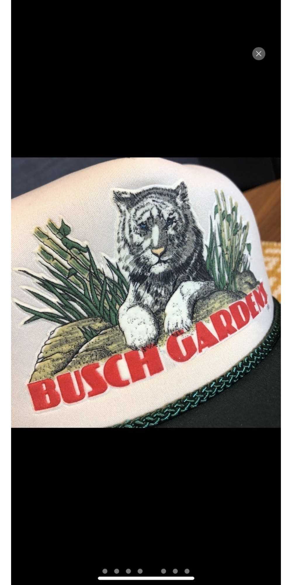 Vintage Busch Gardens Hat Rare - image 3