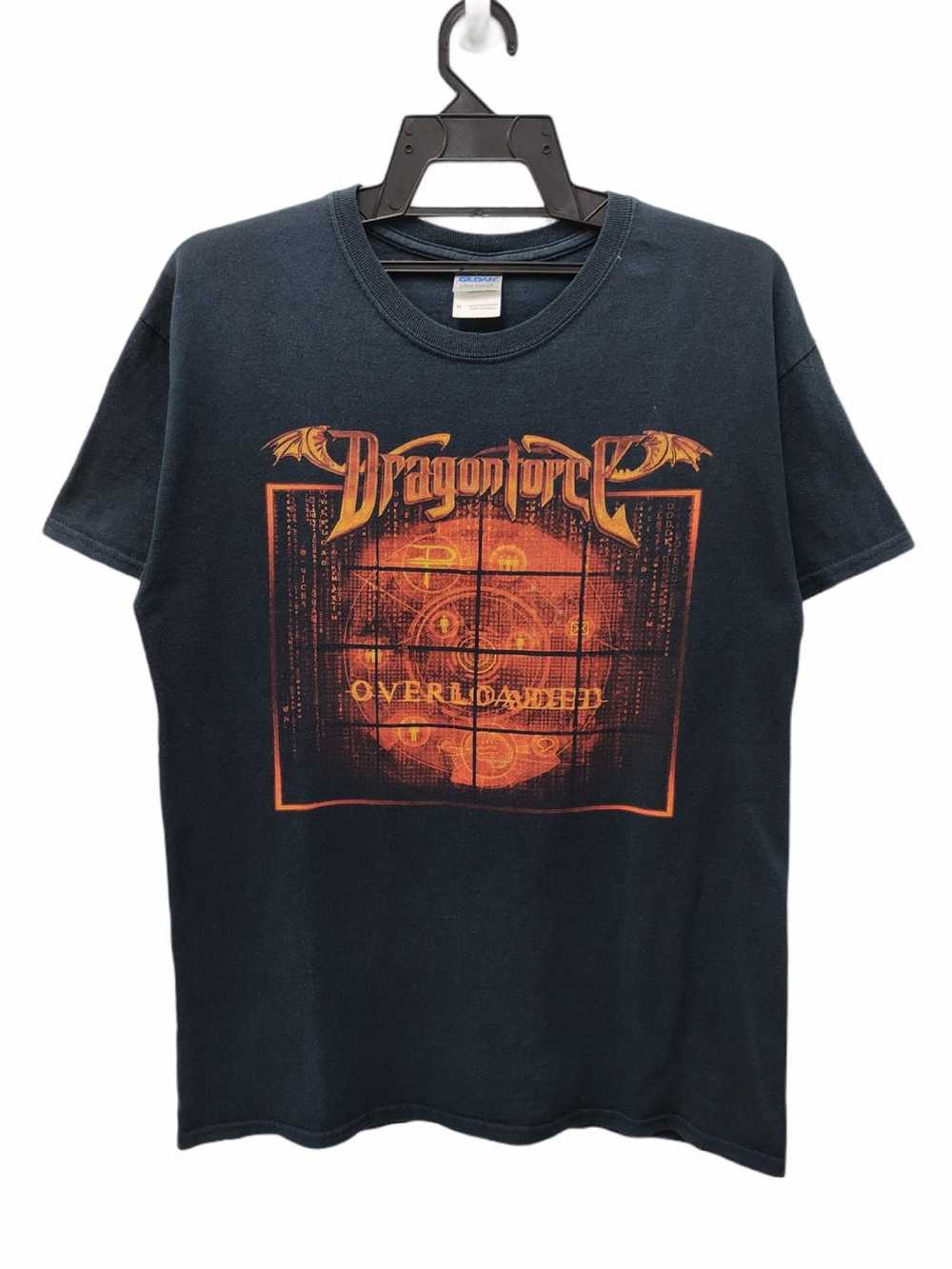 Band Tees × Vintage DRAGONFORCE OVERLOADED POWER … - image 1