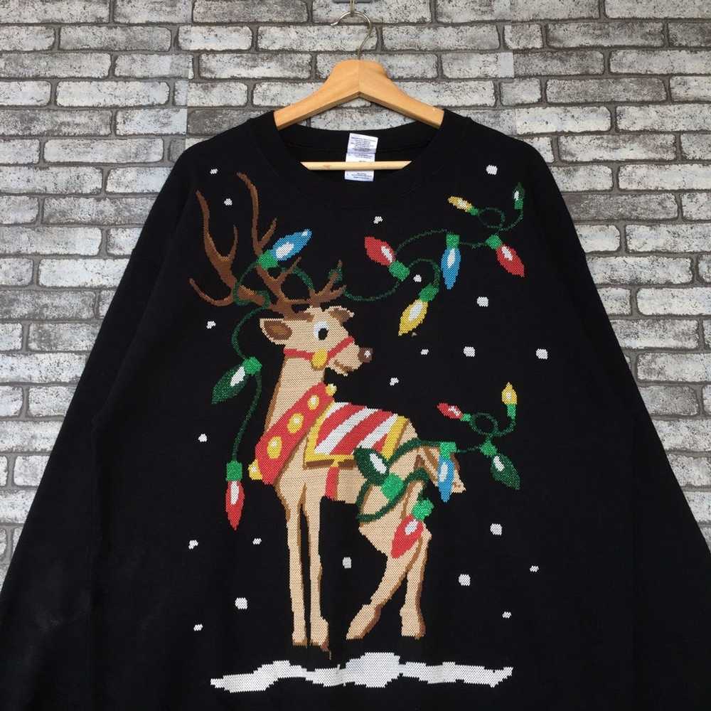 Other × Vintage Christmas sweatshirt pullover jum… - image 3