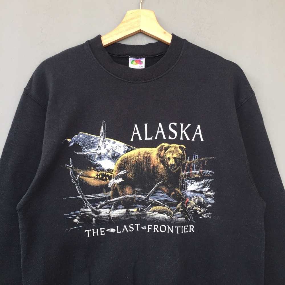 Vintage Alaska sweatshirt pullover Jumper Sweatsh… - image 3