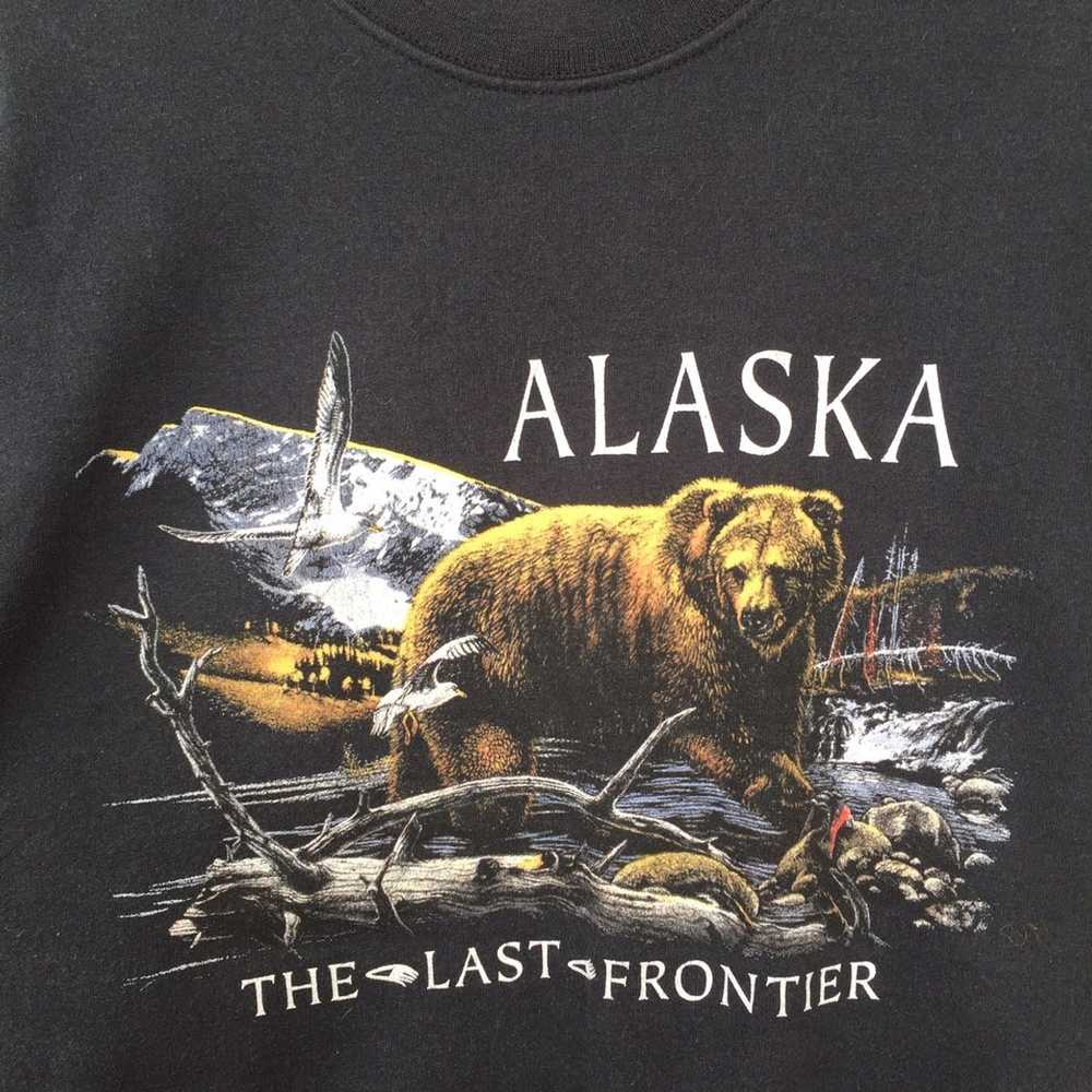 Vintage Alaska sweatshirt pullover Jumper Sweatsh… - image 4