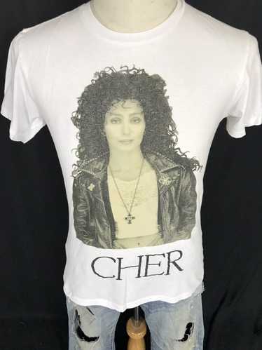 Band Tees × Rock T Shirt × Tour Tee Vintage Cher … - image 1