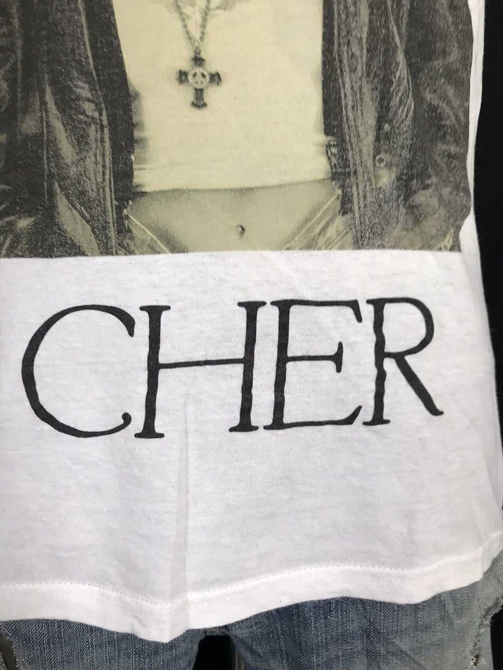 Band Tees × Rock T Shirt × Tour Tee Vintage Cher … - image 4