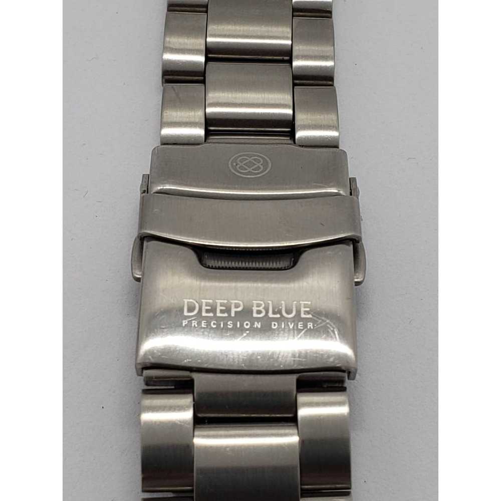 Other Deep Blue 22mm Diver Stainless Steel Watch … - image 1