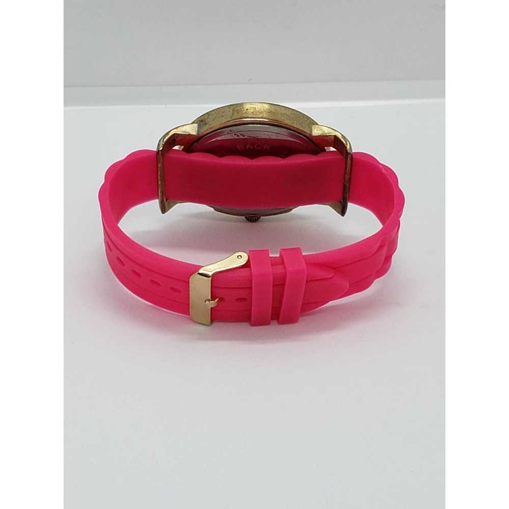 Other Women's Pink Gold Silicon Band Quartz Watch - image 2