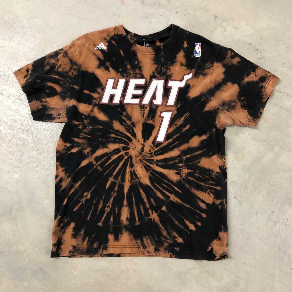 Adidas × NBA × Vintage Vintage Adidas Miami Heat … - image 1