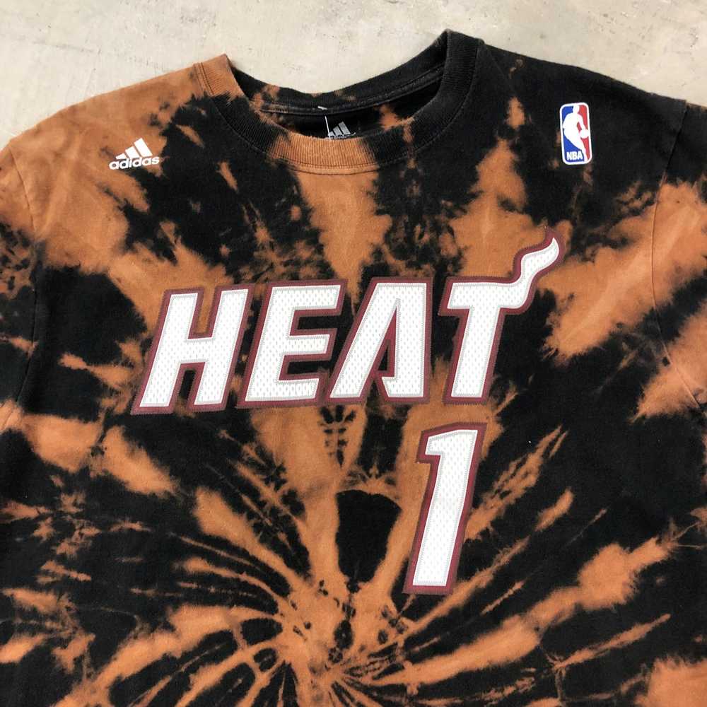 Adidas × NBA × Vintage Vintage Adidas Miami Heat … - image 2