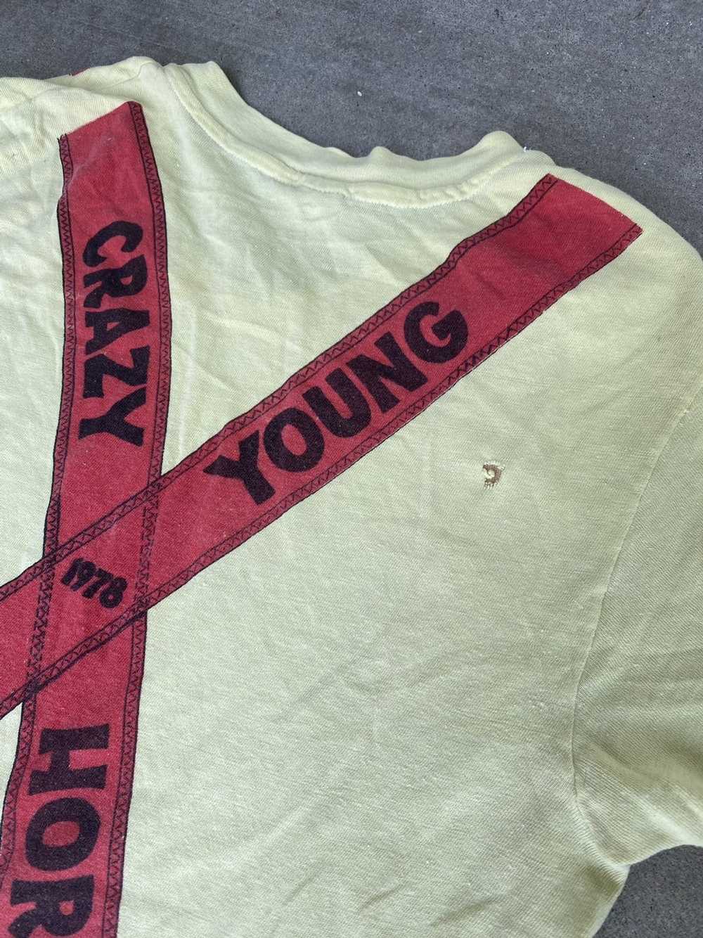 Band Tees × Vintage 1973 Neil Young Band T-Shirt - image 5