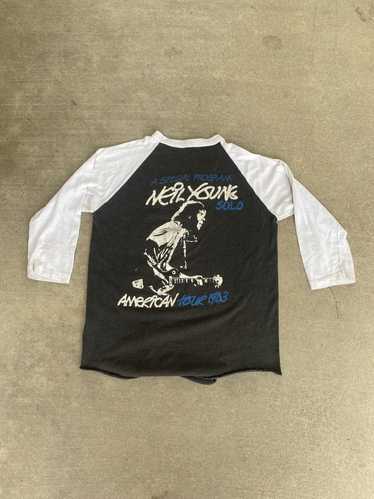 Band Tees × Vintage 1983 Neil Young Band T-Shirt