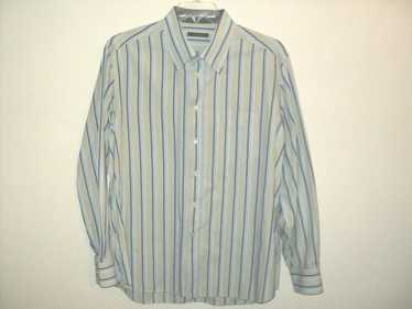 Sportswear Camicissima Dress Shirt Stripes Blue 4… - image 1
