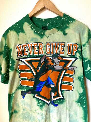 John Cena Kids Neon Green Never Give Up Boys T-shirt
