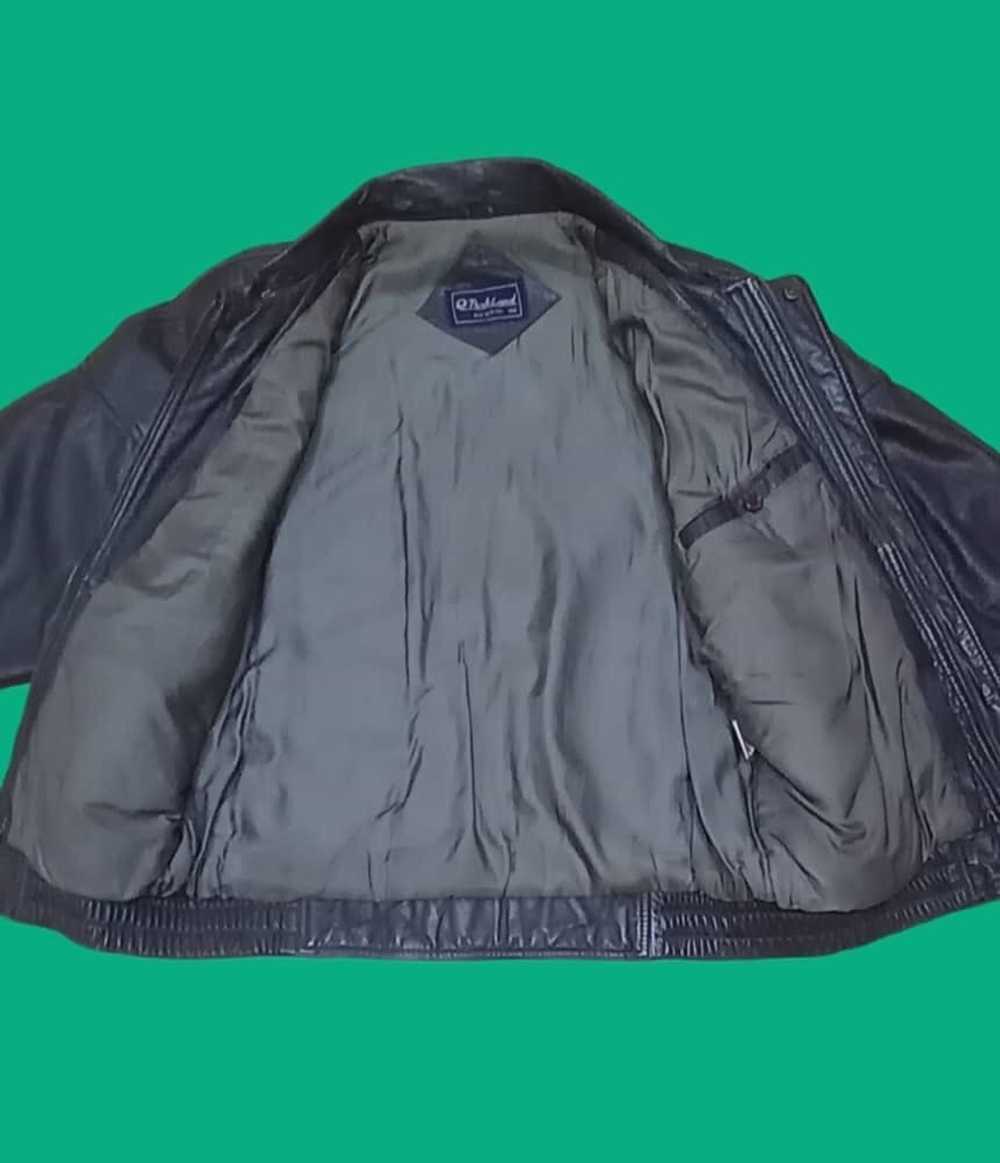 Vintage Leather jacket parkland - image 4