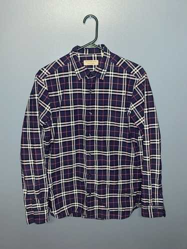 Burberry Burberry Check Cotton Poplin Shirt