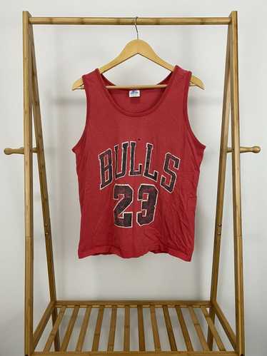 Vintage 1990s Michael Jordan Chicago Bulls Logo 7 Tank Top / -  Hong  Kong